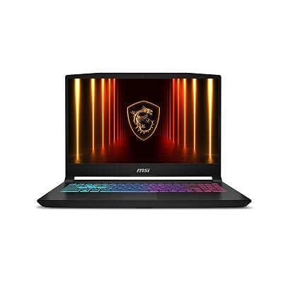 msi Katana 15 HX 15.6” 165Hz QHD+ Gaming Laptop: Intel Core i9-14900HX, NVIDIA Geforce RTX 5070, 32GB DDR5, 1TB NVMe SSD, RGB Keyboard, Win 11 Home: Black B14WGK-016US