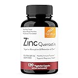 Sandhu's Zinc Quercetin 120 Vegetarian Capsules
