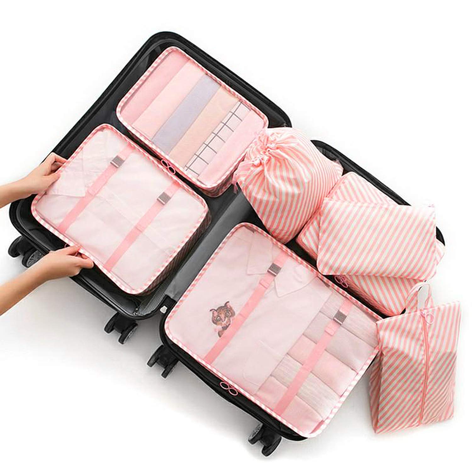 travel organizer pouch set