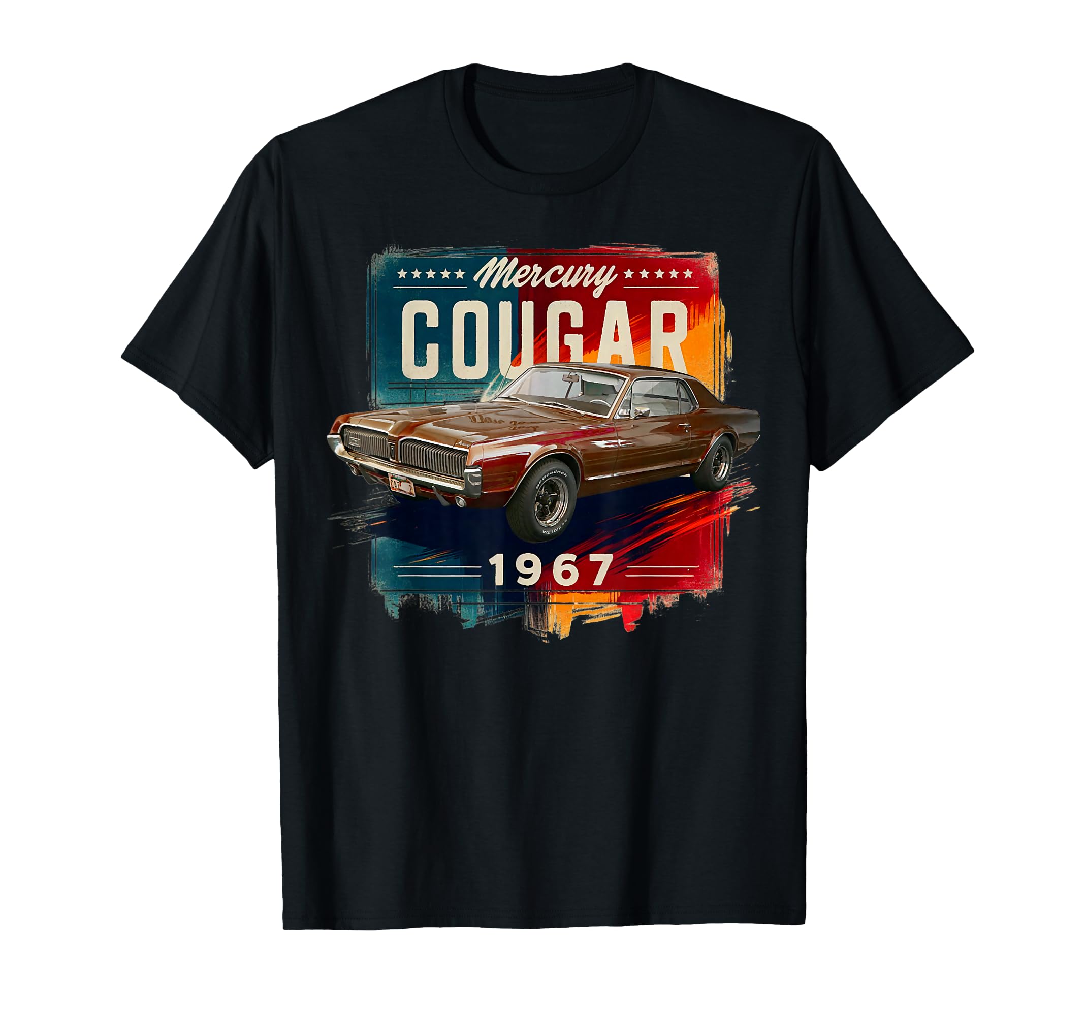 Photo 1 of ** NAVY BLUE ** 1967 Mercury classic Cougar Vinatge cars T-Shirt XL
