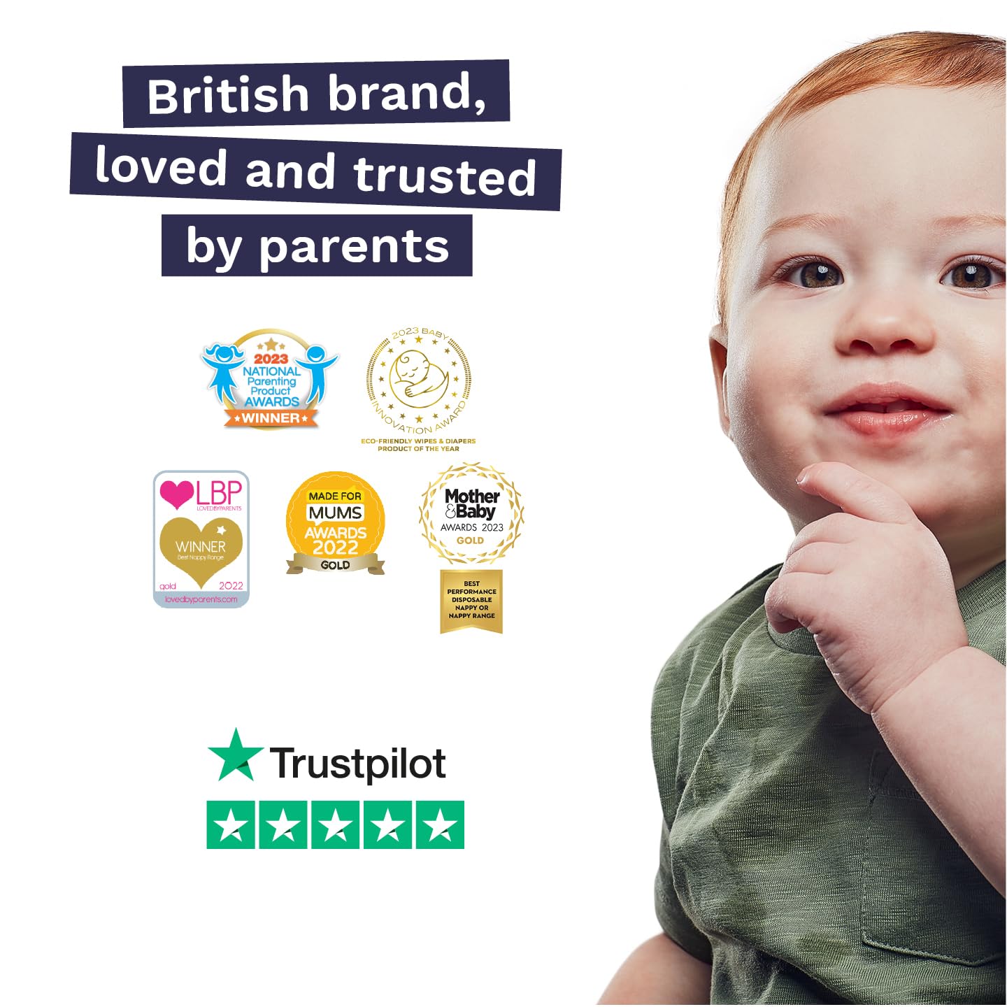 Pura Natural Sensitive Baby Wipes, 99% Water, Unscented & Hypoallergenic, Suitable for Sensitive & Eczema-prone Skin, Fragrance Free & Hypoallergenic, EWG Verified, 3 x 60 per pack (180 Wipes)