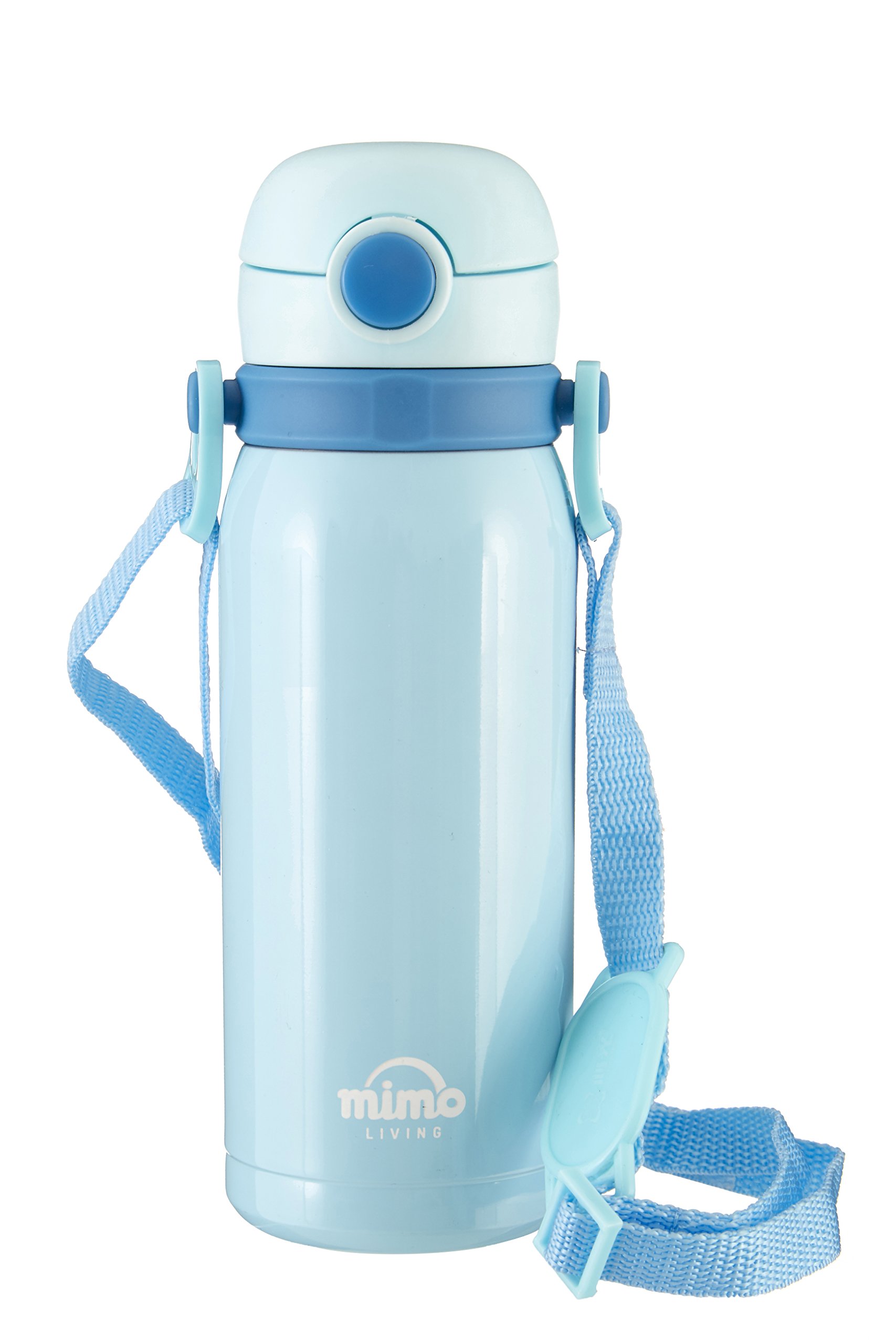 Premier Housewares Mimo Kids Drinks Bottle, Polypropylene, Blue, 450 ml
