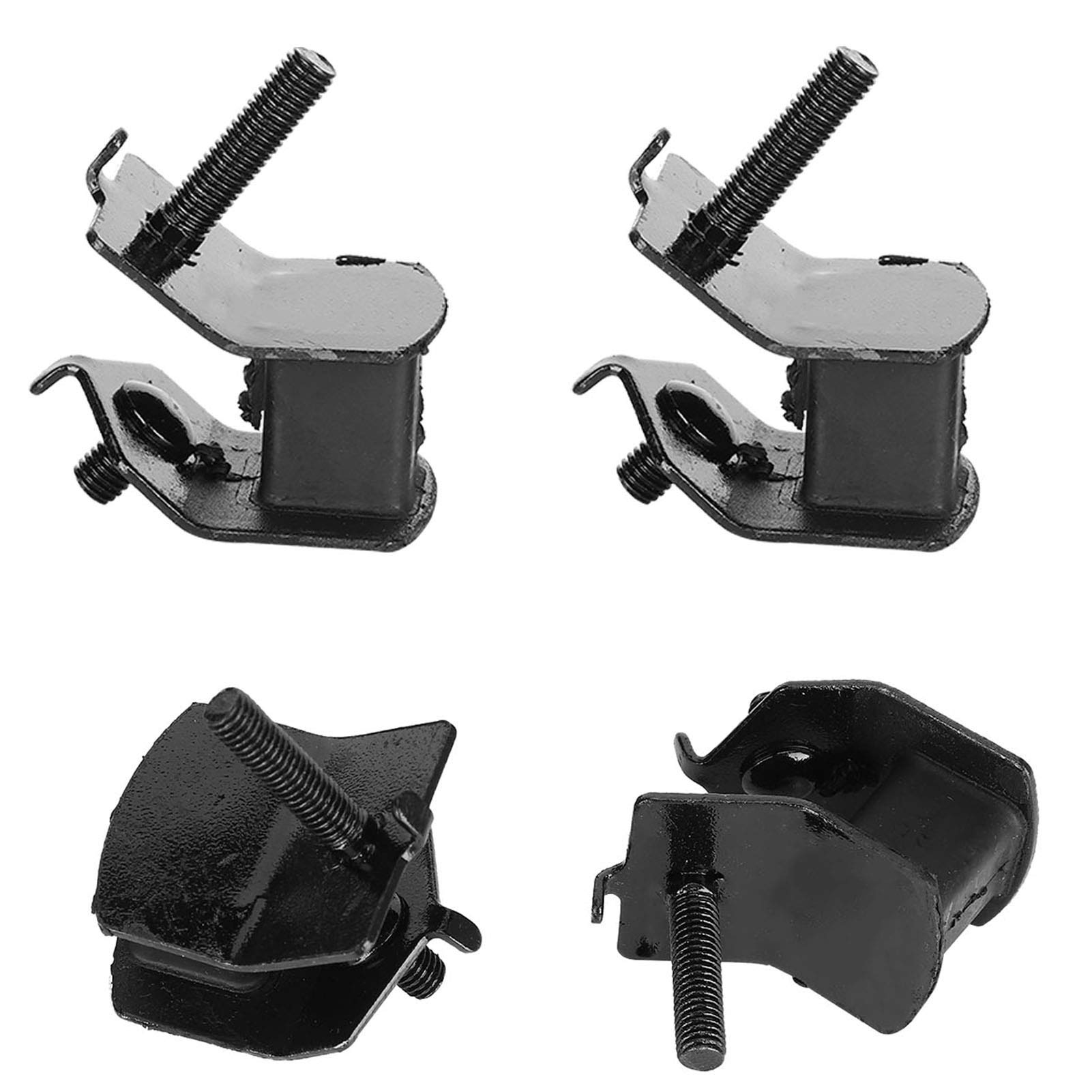 Gasoline and Fuel Generator Shock Absorption Tripod Pads Vibration Isolator Bracket Kuuleyn, 4-Piece Set Shock Absorption Pads Shock Absorption Tripod for 168F/170F 2KW-3KW Gasoline Generators