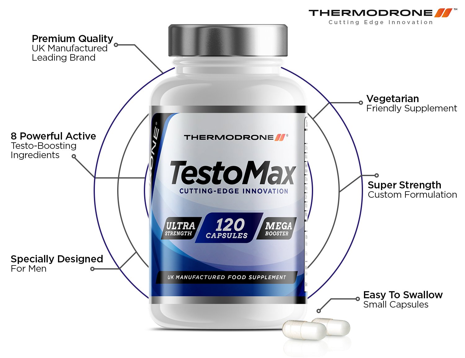 Protein Supplements Extreme Testosterone Boosters for Men TestoMax
