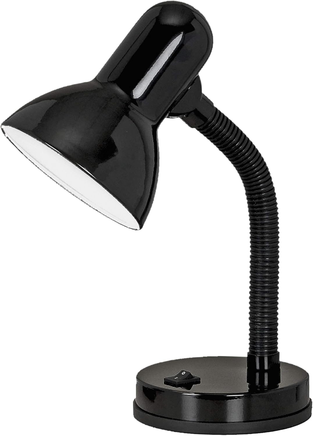 EGLO Tischlampe Basic, 1 flammige Tischleuchte, Schreibtischlampe aus Stahl und Kunststoff