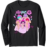 Kpop Demon Hunters Saja Boys Heartthrob Officially Licensed Long Sleeve T-Shirt
