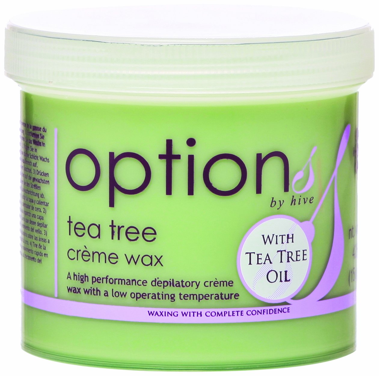 Hive Options Tea Tree Cream Wax with Natural Antiseptic Qualities 425g