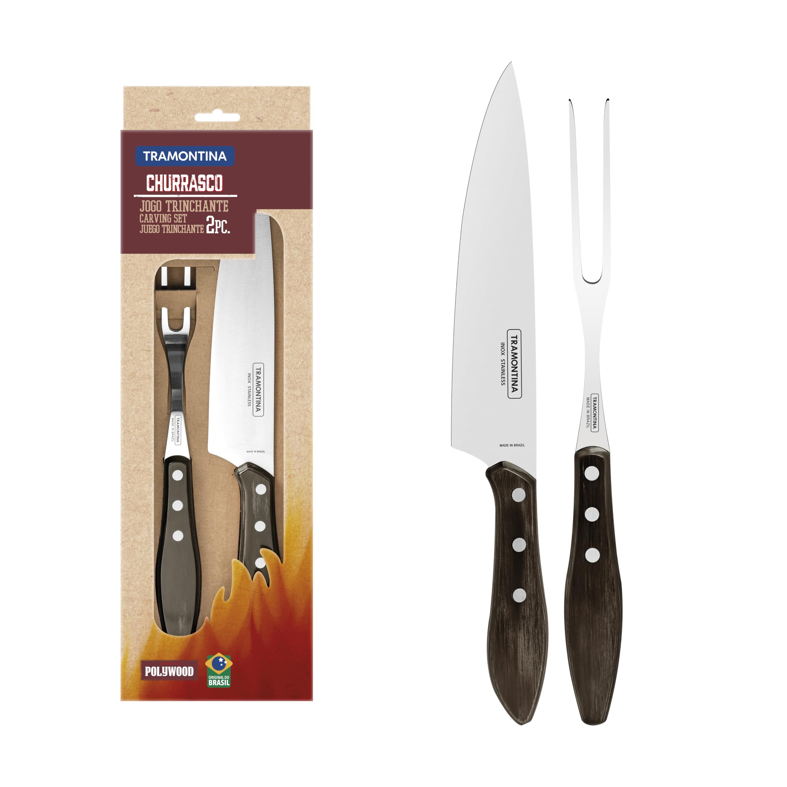 Tramontina Barbeque Carving Set (2 Pcs.)