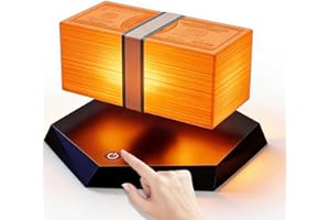 Magnetic Levitation Game Cash Lamp, Magnetic Levitation Dollar Lamp with 3 Color Ambient Light, GTA Floating Money Lamp, 360°