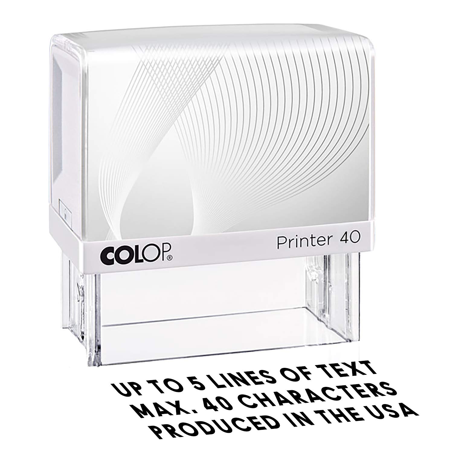 Stamp by MeCustom Self Inking Stamps 4 Lines | Personalized Stamp Up to 4 Lines of Text | Perfect for Return Address, Bank Deposit, Large Message Stamp | 4 line Stamp Personalized | Home or Office