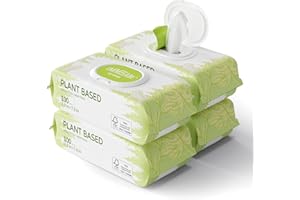 IMMHABI 400 Unscented Dog Wipes for Paws and Butt Plant Based Hypoallergenic Pets Cleansing & Deodorizing Anal Gland Hygienic Puppy Wipes for Dogs Face and Body Cat Wipes Cleaning Fur Doggie Wipes Doggy Wipes