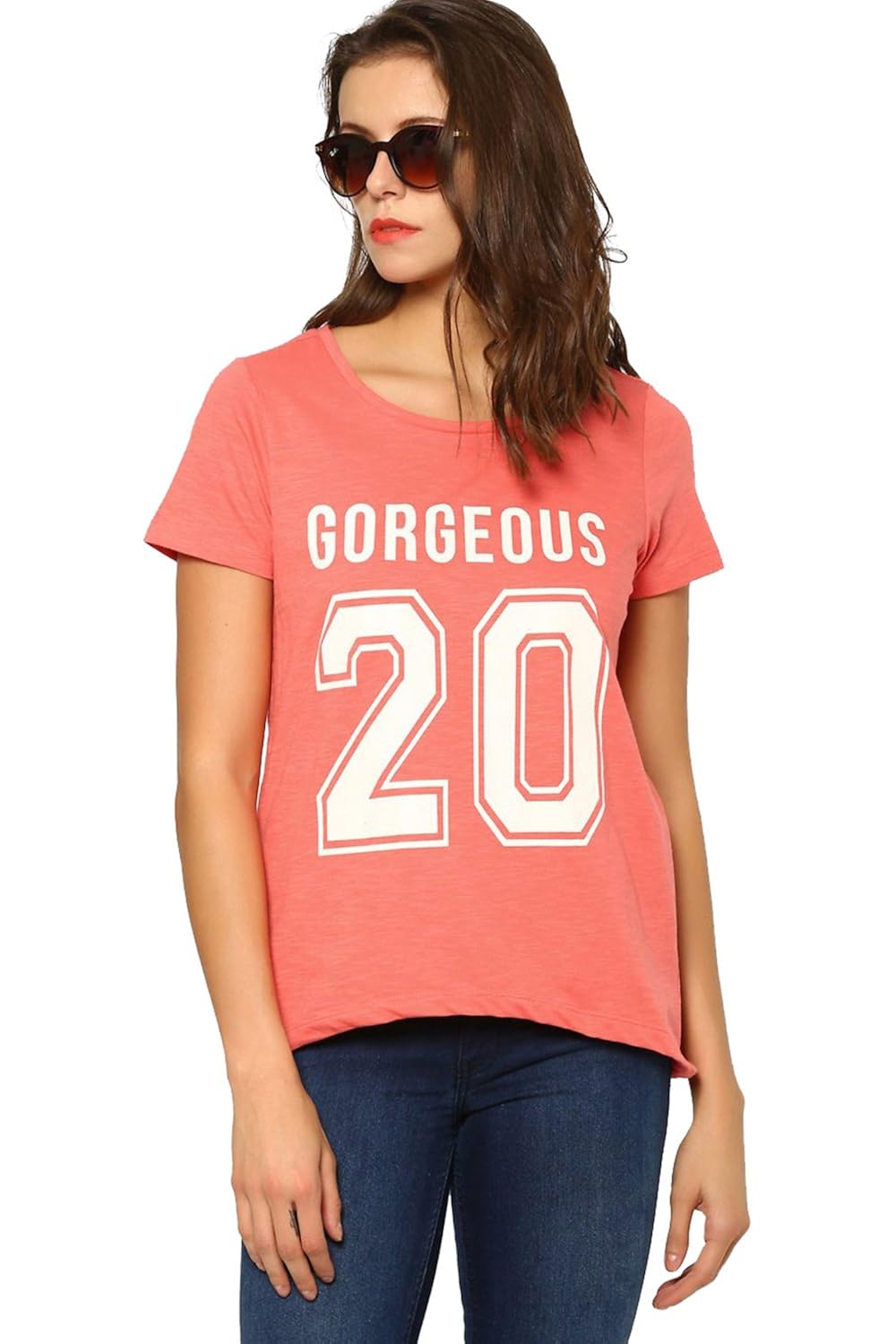 abof women's regular fit t-shirt