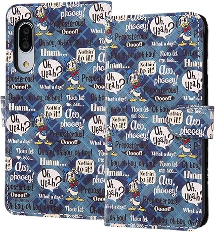 Amazon Co Jp イングレム Aquos Sense3 Shv45 ケース Aquos Sense3 Lite ケース Android One S7 ケース Aquos Sense3 Basic ケース ディズニーキャラクター 手帳型アートケース マグネット ドナルド 001 家電 カメラ