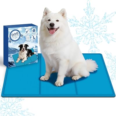 T2Y Dog Cooling Mat 90x50cm 2026 Upgrade Non-Toxic Gel Scratch-Resistant