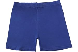 Girls Biker Shorts Basic Cotton Cartwheel Shorts for Under Dresses Athletic Short Leggings Kids Dance Tights Underwear