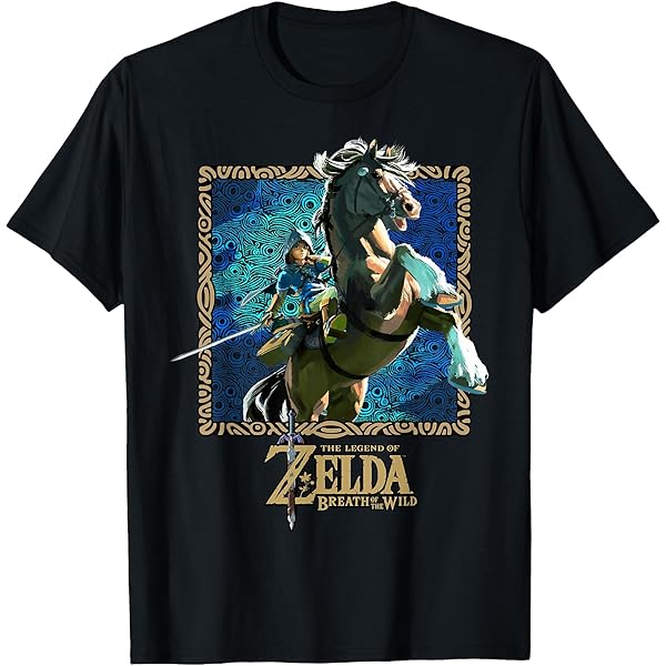 Amazon.com: The Legend of Zelda Breath Of The Wild Z Logo T