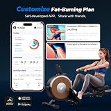 MERACH Rowing Machine Magnetic Rower with 16 Levels Quiet Resistance view 7