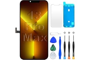 DIGI4U LCD for iPhone 13 Pro Max Screen Replacement, 6.7''[3D Touch][Small Notch] Screen for iPhone 13 Pro Max Display Digitizer Assembly, with Repair Tools for iPhone 13 Pro Max LCD