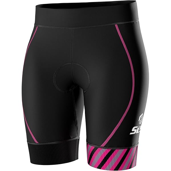 Women's Triathlon Shorts – High Waist Padded Cycling Shorts With Butterfly Design For Training
