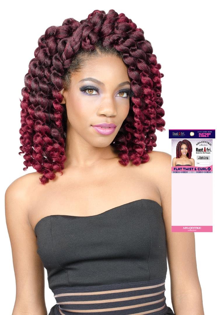 Amazon Com Rastafri Braiding Hair Flat Twist Curl 8 4