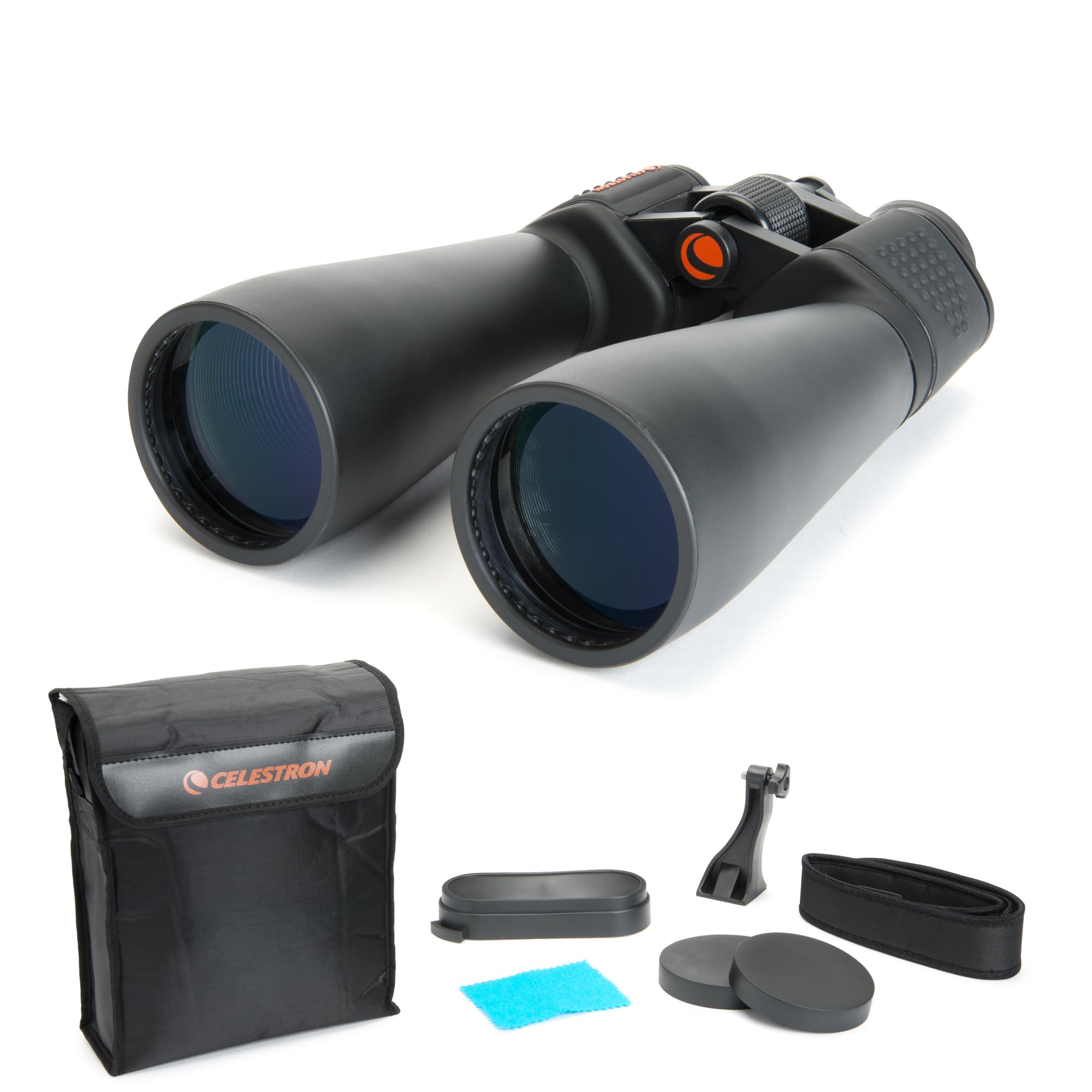 Celestron 71009 SkyMaster 15x70mm Porro Prism Binoculars with Multi-Coated Lens and BaK-4 Prism Glass, Black