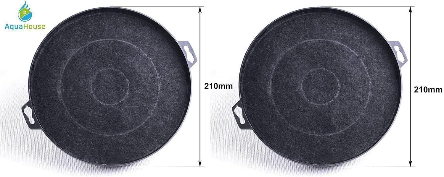 2X AquaHouse Compatible Charcoal Cooker Hood Filter for Constructa Whirlpool FAC539 B210 CHF210 - Image 5