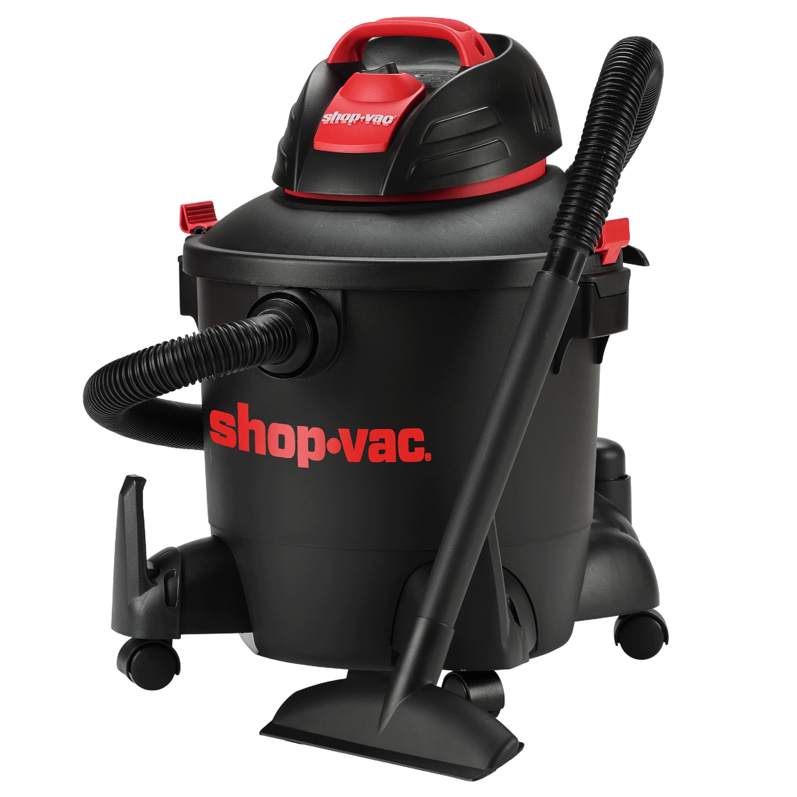 Photo 1 of ***FOR PARTS ONLY /NON-FUNCTIONAL MISSING PIECES*** Shop-Vac 5922805 Wet/Dry Vacuum, 8 Gallon, 4.5 Peak HP, 1.25 Inch Diameter x 7 Foot Hose, 6 Foot Cord, Ideal for Jobsite, Garage, Workshop & Home