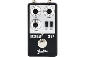 Bassman Compressor Effect Pedal for Bass Guitar
