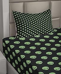 Ambesonne Alien Sheet Set, Supernatural Martiansal