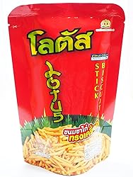 Lotus Biscuit Stick Thai Style Snack Crispy and