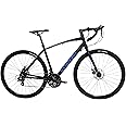 Tommaso Siena Sport Performance Aluminum Gravel Bike, Shimano Tourney 21 Speeds Road Bicycle Men