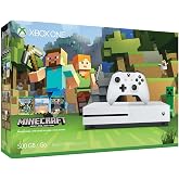 Xbox One S 500GB Console - Minecraft Bundle [Discontinued] (Renewed)