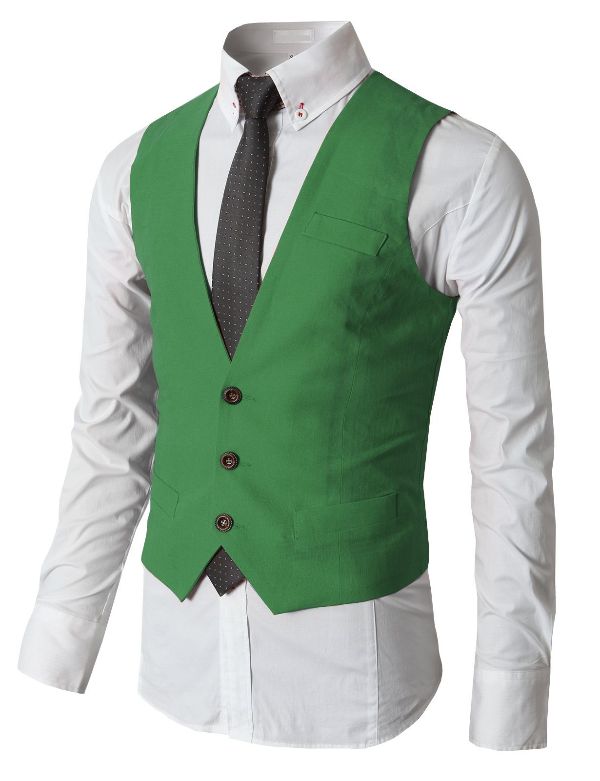 Buy H2H Men's Slim Fit Summer Lightweight Vest of Cool Linen Fabric