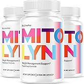(3 Pack) Mitolyn Pills - Official Mitolyn Weight Pills Advanced Supplement Support - Maximum Strength, Natural Mito Lyn Vitamins for Overall Health & Wellness Reviews, 180 Capsules for 3 Months