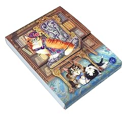 Punch Studio Library Cats Pocket Notepad