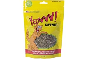 Yeowww! Organically Grown Catnip 2oz Pouch