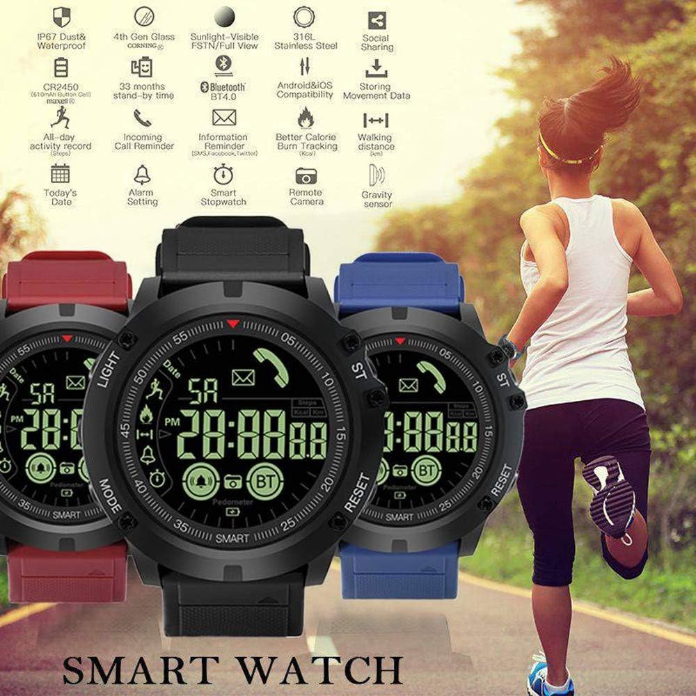 QYLJX Smart Watch Fitness Tracker, Reloj Deportivo Táctico ...