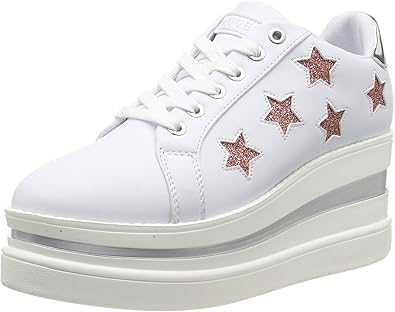 guess white sneakers amazon