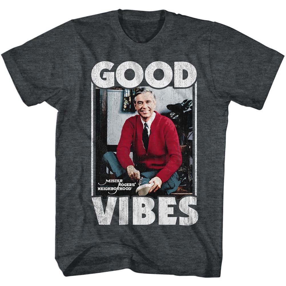 mr rogers good vibes shirt
