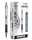 Zebra F-301 Ballpoint Stainless Steel