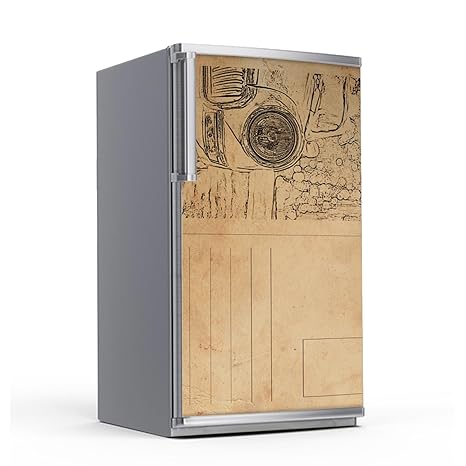 Diseño de la decoración de la nevera-lámina/nevera de 60 x 120 cm ...