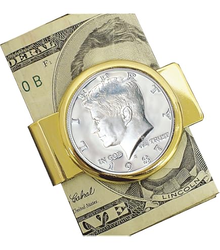 Amazon.com: American Coin Treasures Coin Money Clip - JFK Half