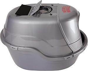 litter miracle hooded control box nature odor oval flip unavailable