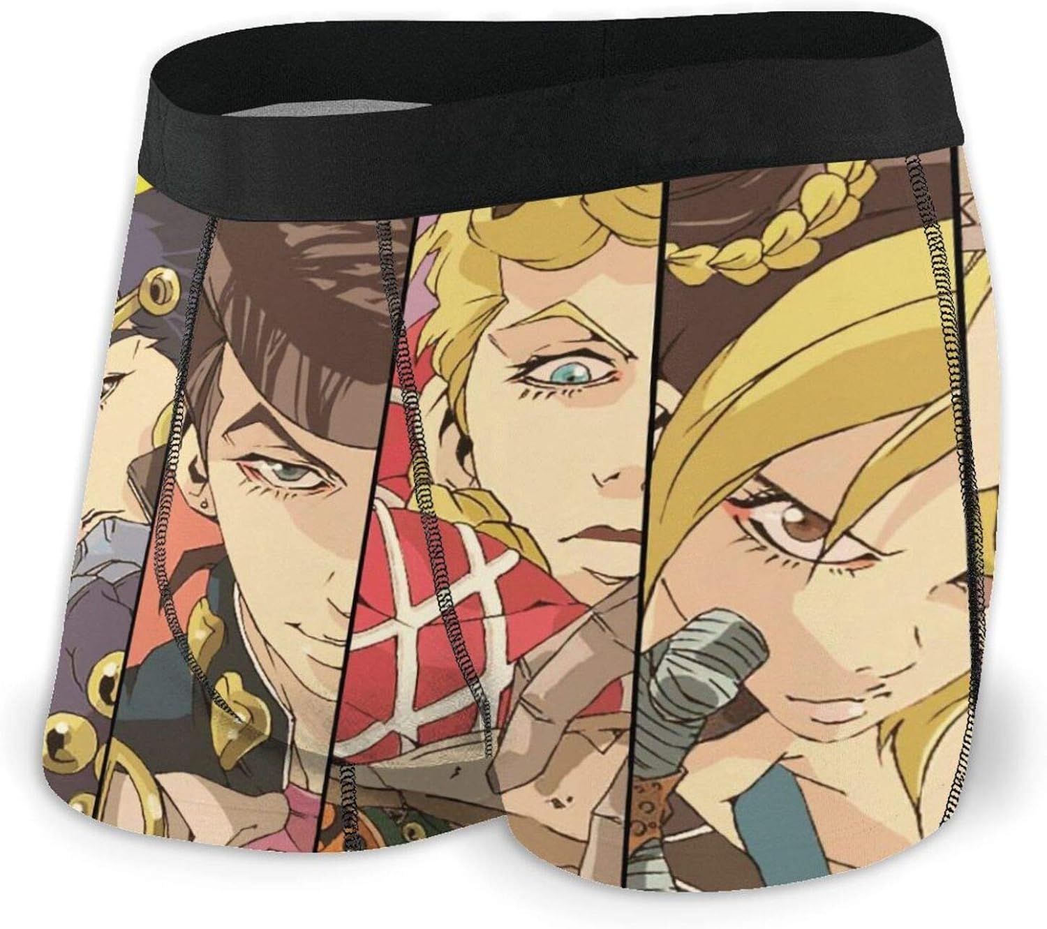 WXDGLL JoJo's Bizarre Adventure Men's boxer briefs elastic underwear 3d