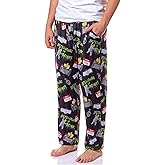 INTIMO Beetlejuice Betelgeuse Men's Tossed Print Sleep Pajama Lounge Pants For Adults