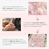 Plantifique Gua Sha Rose Quartz Tool – Facial Massage & Skincare Gift view 5