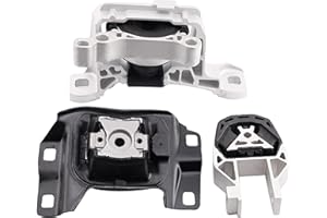 Engine Motor and Transmission Mount Kit Compatible with 2013-2016 Escape 1.6L & 2017-2019 Escape 1.5L & 2014-2017 Transit Con