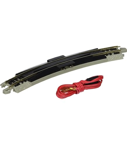Bachmann Industries E-Z Track Half Section 12.50 Radius Curved Track 6 Tarjeta Escala N