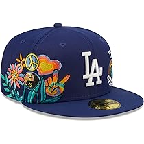 Amazon.com : New Era LA Los Angeles Dodgers 59FIFTY Groovy