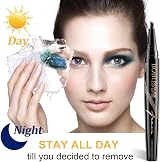 Rose Roll Eyebrow Pencil Fork Tip Waterproof Long-Lasting Brown 2# view 6